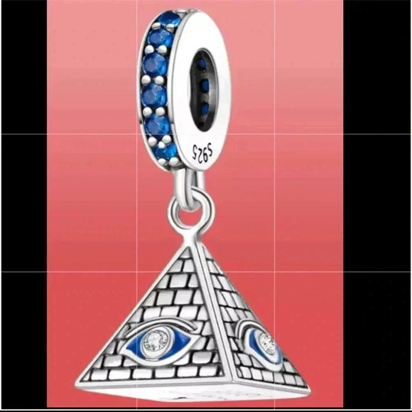 S925 Stamped Sterling Silver Charm - Picture 1 of 9